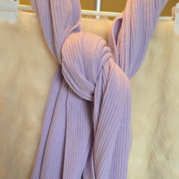 Fabletics Lilac Lily Cashmere Blend Scarf - Picture 7 of 9